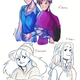 Illustration for article titled Artist perfectly captures genderswapped Disney princesses